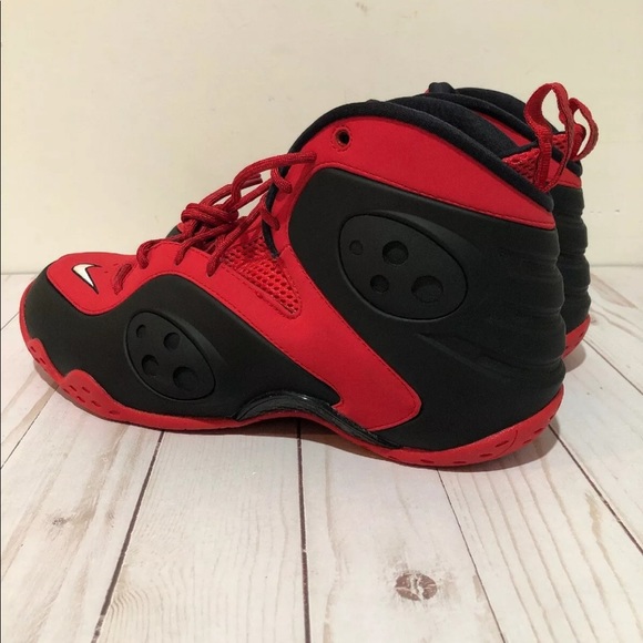 🔴SOLD🔴NIKE ZOOM ROOKIE UNIVERSITY RED/BLACK l - Picture 4 of 8
